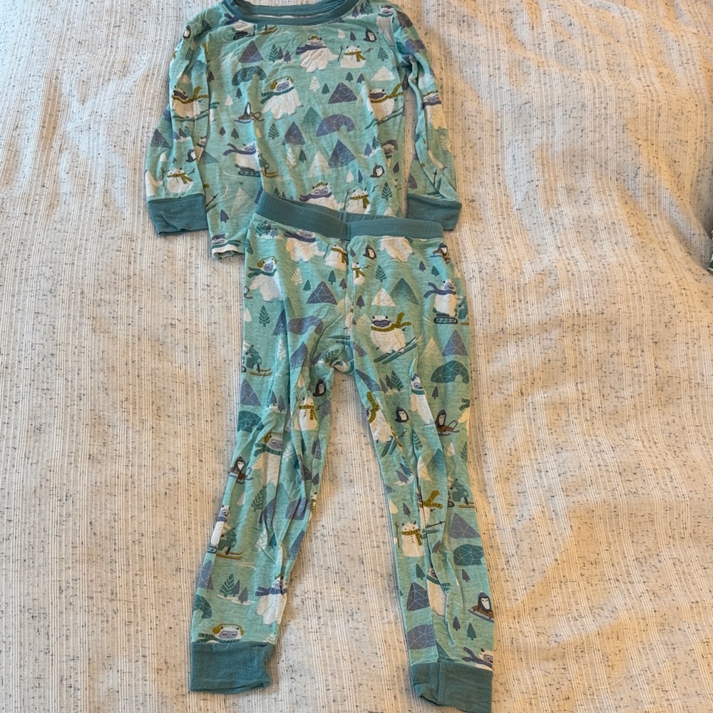 Little sleepies yeti pajamas